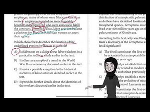 Sat practice test 8 Question 9 module 1 Reading & Writing