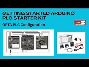 Getting Started | Assemble the PLC Starter Kit | OPTA PLC configuration | Part 3