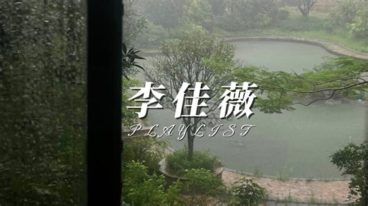 Playlist· 🌧雨天 李佳薇电台｜“风在哭 当我走到悬崖停驻，发觉泪也有温度”｜雨天氛围感||解压|放松|散步|舒缓|治愈|学习|工作|通勤|助眠