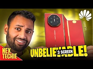 HUAWEI Mate XT Ultimate Triple Screen Phone Hands-on & Quick Review - Huawei Triple-foldable