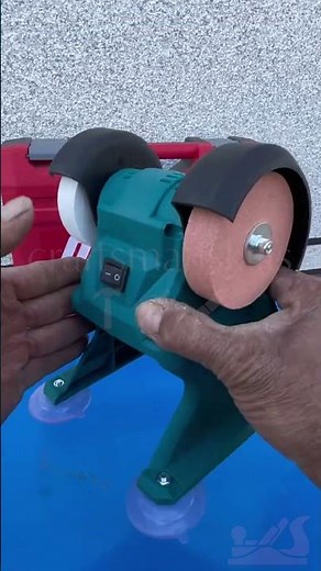 Cordless Mini Bench Grinder | Portable Knife Sharpener for Household Use