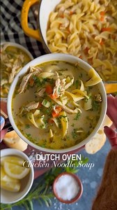 Dutch Oven Chicken Noodle Soup Comment ✨CHICKEN NOODLE✨and I’ll send you the details directly 👩
