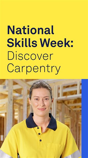 Carpenters really are the backbone of construction. From floors and walls to windows, doors, stairs and roofing - they’re the ones who bring building plans to life. Right now, demand for skilled carpenters is strong right across Australia, meaning plenty of opportunities to start your career and keep it growing. What does a carpenter do? 📝 Read and follow building plans 📏 Select, measure and cut timber 🪚 Work with tools like nail guns and circular saws 🚪 Construct frames, install floors, sta