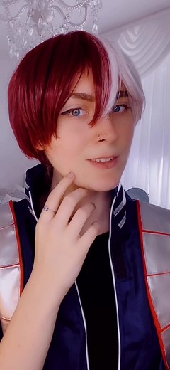 The Cover Up 💕 #myheroacademia #shotocosplay #shototodoroki #shototodorokicosplay #foryou