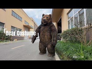 DCSB003-Realistic Brown Bear Costume