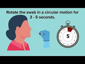 SEE DESCRIPTION FOR UPDATED TUTORIAL | COVID-19 Anterior Nares Specimen Collection Tutorial