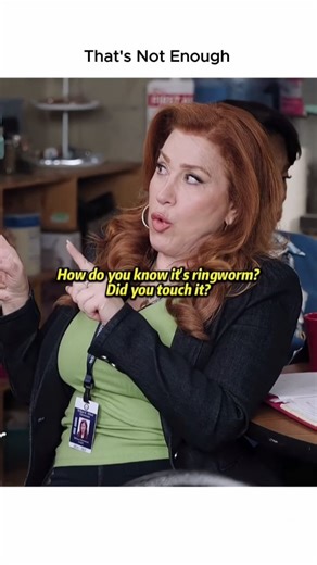 ReelAmericas on Instagram: "This video is a comedic scene, likely from the show Abbott Elementary, centered on the hysterical reaction of teachers to a student who has ringworm. Here is a description of the key moments: 0:00 - 0:06: A student named Brandon is scratching his arm. His teacher, Jacob, notices an "itchy red ring" and realizes the student has ringworm, which he learned about from a student in a previous period. 0:06 - 0:16: Jacob tells his colleagues that he sent the student home and