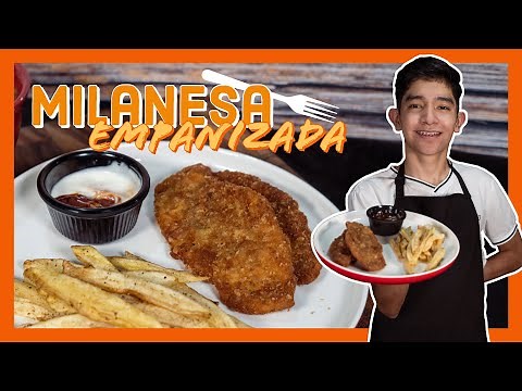Crispy breaded CHICKEN Milanese