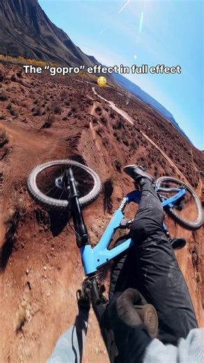 The gopro effect was in full effect here 😳 #bike #bikepov #pov #mtb #mountainbike