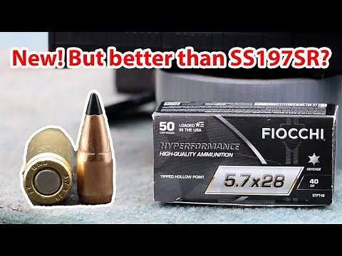 5.7x28mm, 40gr Ballistic Tip, Fiocchi Hyperformance Review (57PT40)