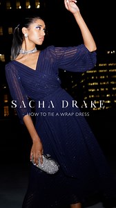 285K views · 2.3K reactions | How to Tie a Wrap Dress: Senior Sales...