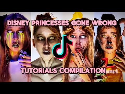 Disney Princesses Gone Wrong | Twisted Horror Makeup Compilation