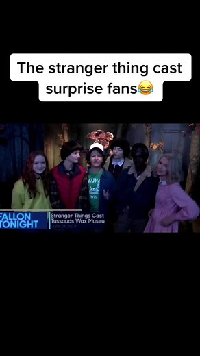 Surprising Fans at Madame Tussauds Wax Museum | Stranger Things Cast Prank