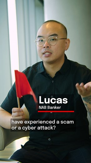 If you think you’ve been targeted by a scam and your personal details or finances are at risk, we’re here to help. Let us know immediately. If you haven’t already let us know, call us on 13 22 65 - available 24/7 and speak to our Fraud team. Take action to protect yourself. If you’ve shared your password – change your password. If you’ve shared your card details – you can block your card or go to usage controls in the NAB app to deactivate your cards. Stop contact with the scammer immediately. D
