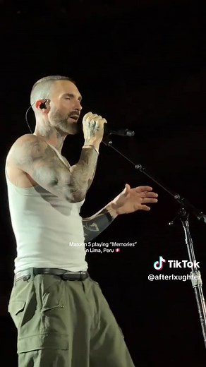 Maroon 5 Memories live in Lima Peru video