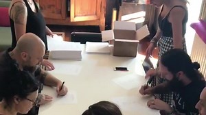 71K views · 1.3K reactions | We’ve just signed our names on the the book plates for the Signature edition books! If you want to have your name printed in Nothing Stands In Our Way, then you must order by July 31, so do it now. There’s still a 15% discount if you buy now too, just use the code LC7AX15FBXX at checkout. Only at lacunacoilbook.com | Lacuna Coil | Facebook