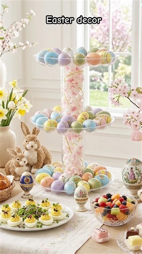 Dollar tree Easter decor 💕🐰🐰🐰