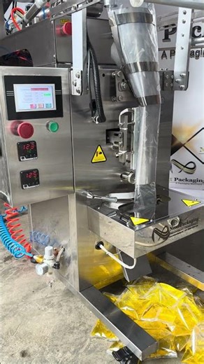Ffs pouch packing machine for paste and liquid | 10 ml paste filling machine | pouch sealer