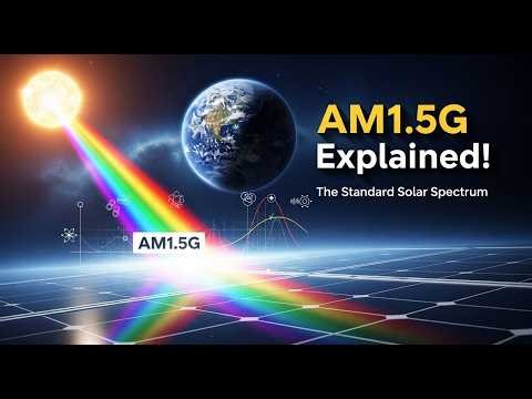 AM1.5G | The Standard Solar Spectrum