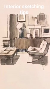 21K views · 257 reactions | Interior sketching tips   | Interior Designers | Facebook