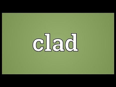Clad Meaning