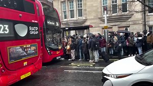Watch: There are large queues in Paddington as people try to find alternative modes of transport following the suspension of the whole London Underground network | London Evening Standard