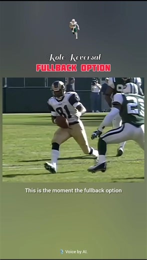 Fullback Option Pass | Rams vs Jets (Oct 21, 2001)