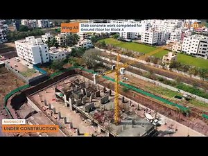 Kumar Magnacity Construction in full swing 📞9552524937
