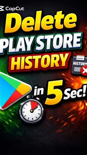 How to Delete Play Store Search History (Easy Method 2026) 🔥