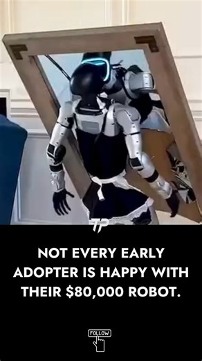 1K views | A new viral clip shows a man testing his AI humanoid at...