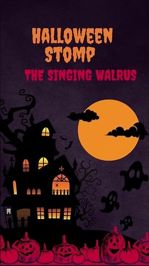 Halloween Stomp | The Singing Walrus #shorts