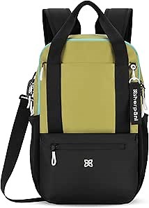 Sherpani Camden, Convertible Backpack, 3 in 1 Tote Bag, 18L Travel Backpack, Crossbody Bag for Women, Cross Body Purse, Travel Gifts, RFID Protection, Fits 13” Laptop (Alchemy)