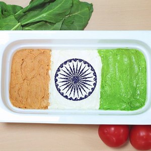 40K views · 635 reactions | On the occasion of #India's Independence Day, we transformed the popular middle eastern dip into an Indian flag! Wishing all our #Indian fans a very happy Independence Day!!! #IndianIndependenceDay | Choithrams | Facebook