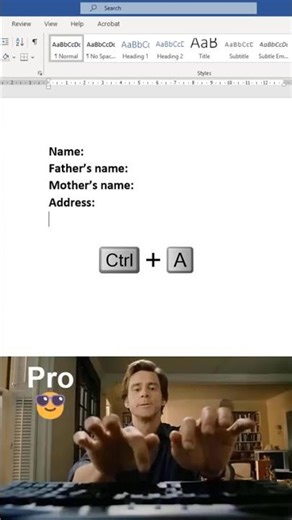 Create forms in MS Word instantly using this trick #tutorial