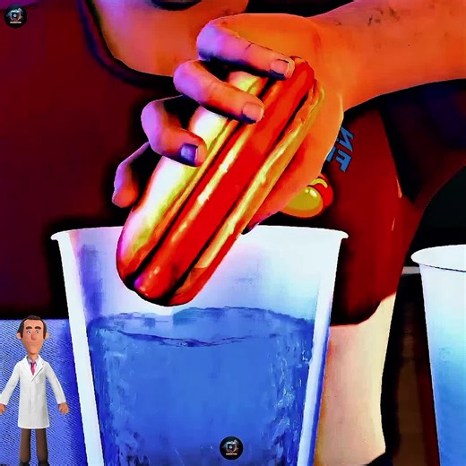 How Competitive Eaters Don’t Choke 😮 #story #zackdfilms #3danimation #animation #america #learnontiktok