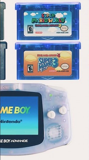 super mario advance For Gameboy advance SP The best game everyone GBA 90s - 2000s