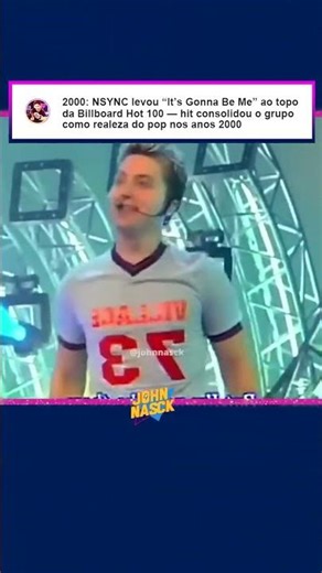 *NSYNC dominou o pop com esse hit 🔥 #shorts