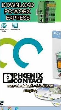 Download PC Worx Express Phoenix Contact #automaçãoindustrial #clp #phoenixcontact #plc