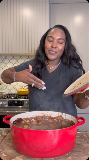 102K views · 21K reactions | Tender and Delicious Chuck Roast in a Dutch Oven. I seasoned this roast to perfection. I used the @mccormickspice Beef Stew Mix and The Beef Gravy Mix. Baked on 350 for 3.5 hours. Season with you your favorite seasoning, 1/4 cup flour, 3.5 cups beef broth (I like to cover my roast with the broth. Bake covered. #potroast #roast #beefroast | Tina Farmer | Facebook