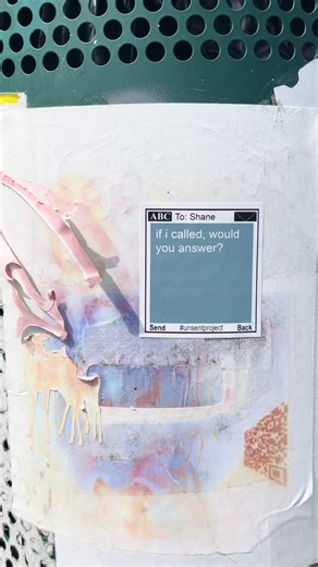 #unsentproject | unsent project website