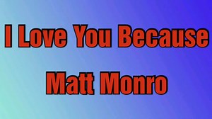 409K views · 10K reactions | 퐌퐚퐭퐭 퐌퐨퐧퐫퐨 - 퐈 퐋퐨퐯퐞 퐘퐨퐮 퐁퐞퐜퐚퐮퐬퐞 (퐋퐲퐫퐢퐜퐬)...