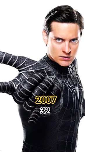 Spiderman 3 (2007 - 2026) Cast Evolution 😱 #spiderman #usa #shorts