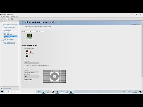 How to fix nvidia control panel unable to change scaling mode (Plz sub if it worked!!)