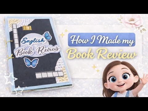 How I Made My Class 10 English Book Review Project 🍃🌷 | CBSE Project 🩷 | Full Video