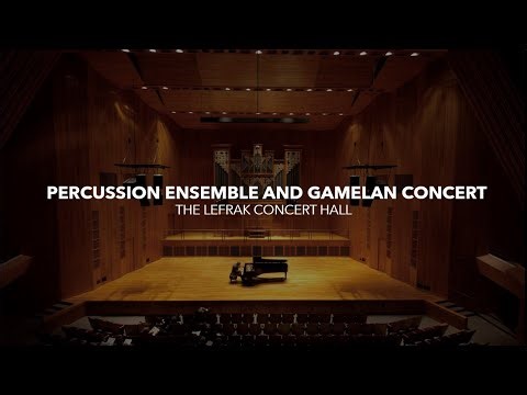 Percussion Ensemble and Gamelan Concert