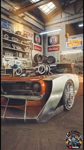 The Craziest Custom Camaro You've Ever Seen! 🚀 #carguys #customcars
