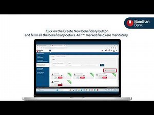 Add Beneficiary | Corporate Internet Banking | Bandhan Bank