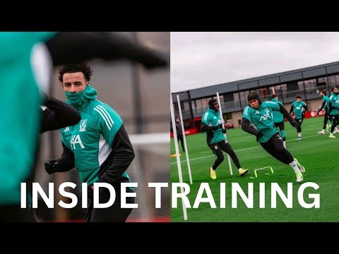 LIVERPOOL TRAINING PREPARATION AHEAD OF NEWCASTLE CLASH