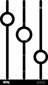 Round control buttons icon. Outline round control buttons vector icon for web design isolated on white background Stock Vector Image & Art - Alamy