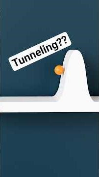 Is tunneling a good word?